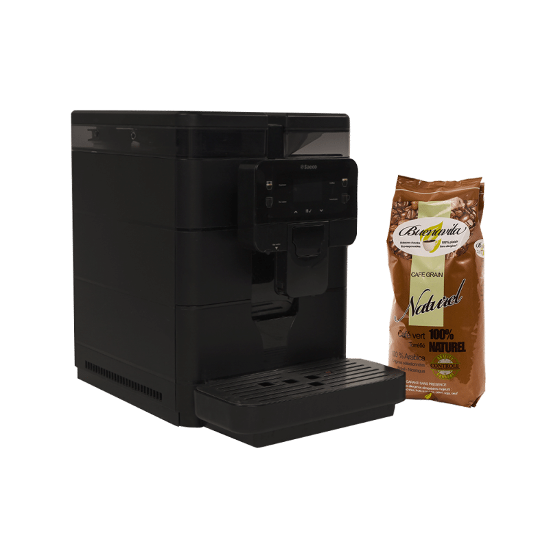 Pack LARGE : cafetière Royal Black + Grains