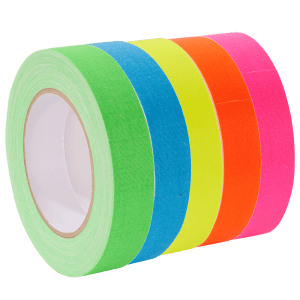 Gaffer fluo (couleurs / 25 mm x 25 m)