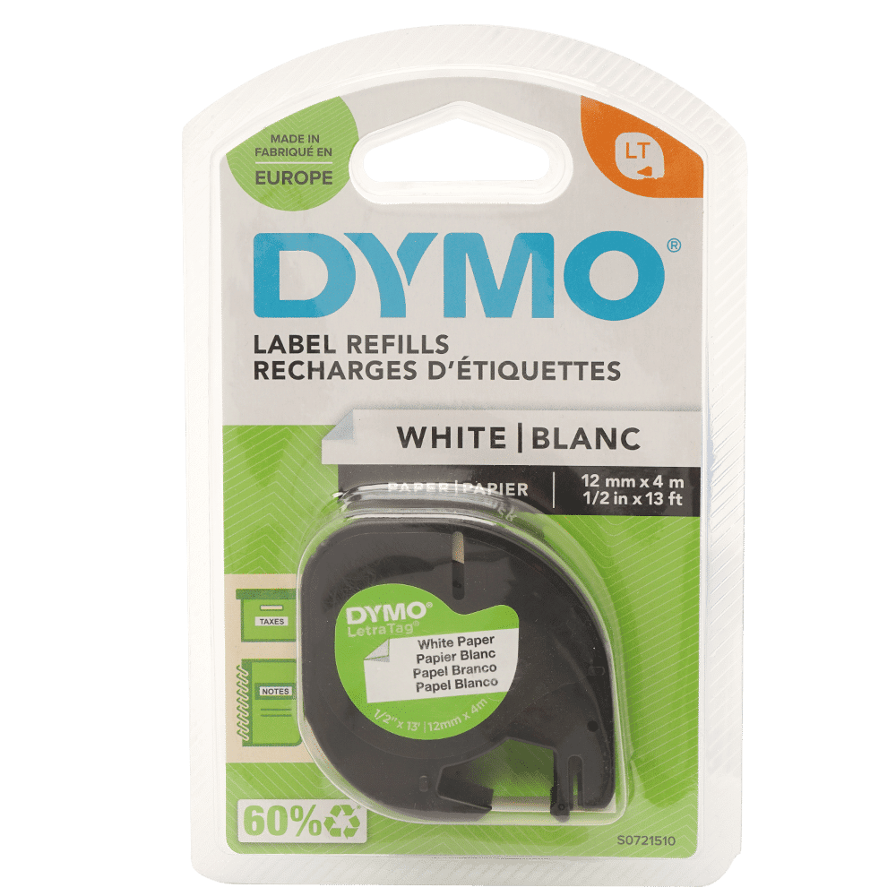Cassettes de ruban pour Dymo LetraTAG