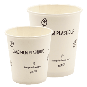 Gobelets carton Zéro plastique