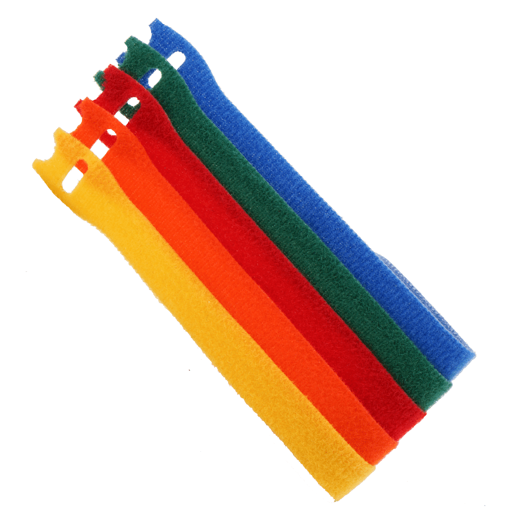 Velcro attache câble 5 couleurs 12 x 200mm I Vente pour Tournage