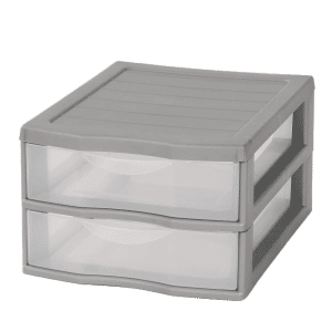 Bac 2 tiroirs pour batterie de TW