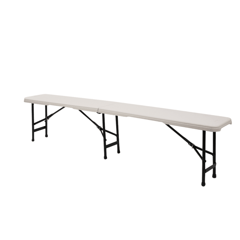 Banc pliant plastique 180cm