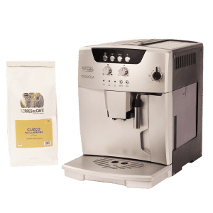 Pack SMALL : cafetière Delonghi  + Grains BIO