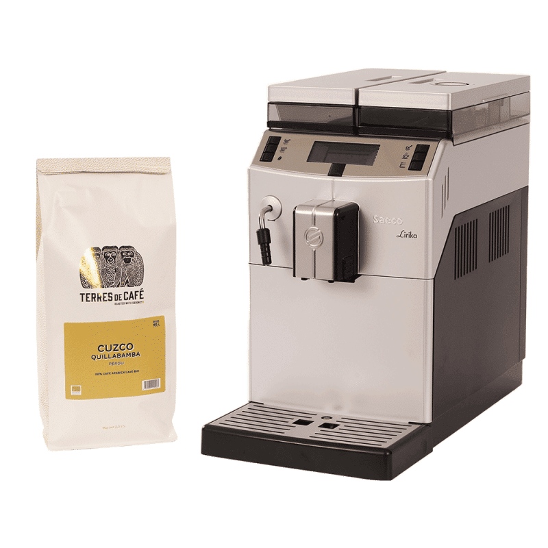 Pack MEDIUM : cafetière Lirika + Grains BIO