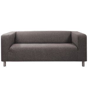 2 Seater Sofa - Grey (Fabric)