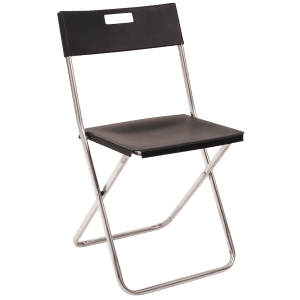 Black Folding Chair