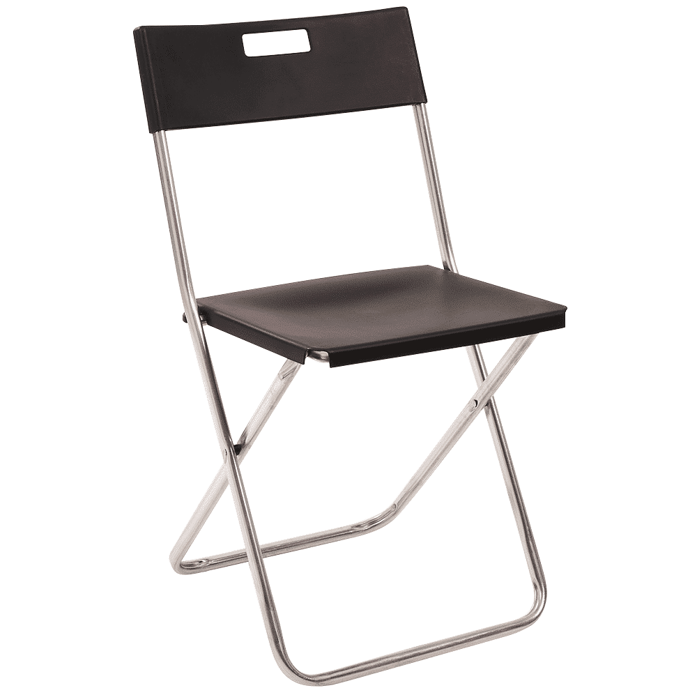 chaise pliante transparent