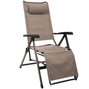 Fauteuil relax alu gris