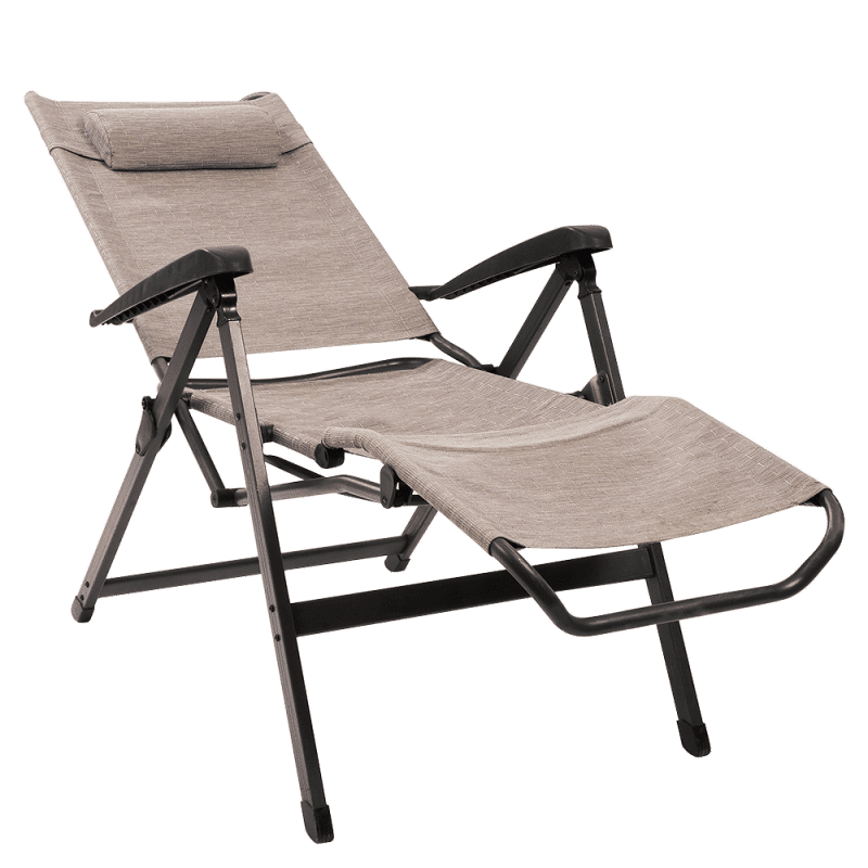 Fauteuil relax alu gris