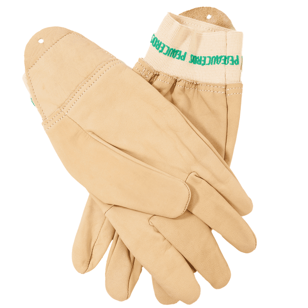 Gants cuir hydro + manchette aérée