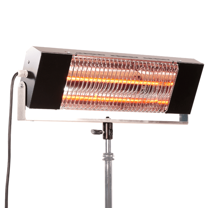Chauffage infrarouge élec. halogène 1,5 kw