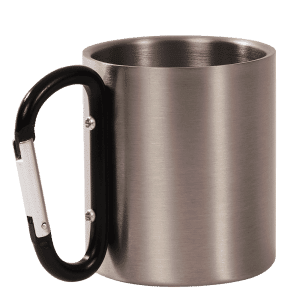 Mug inox mousqueton