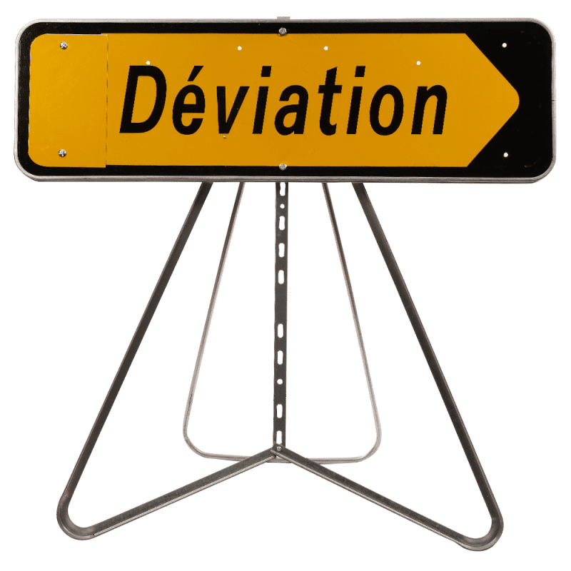 Panneau "Déviation"