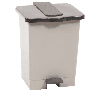 Poubelle pedale/couvercle 9L