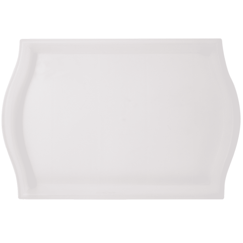 Plateau plastique transparent 52x35cm