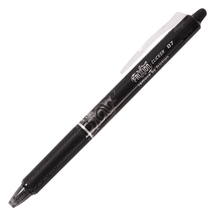 Ballpoint Pen - Black / Erasable (FriXion / 0.7mm)