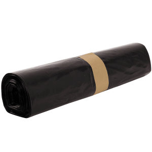 Bin Bag 130 L - Black (45µm) x25