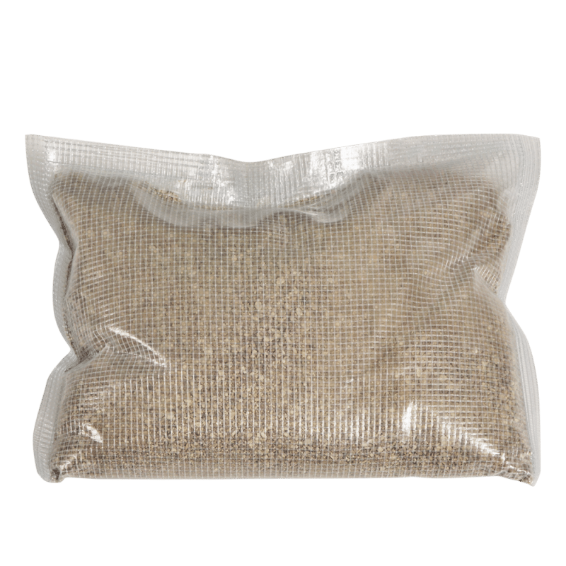 Gueuse PVC noire (10kg) + Sac intérieurs remplis / soudés