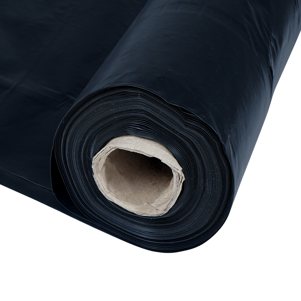 Roll of polyane 6 x 25m Th. 150 microns black