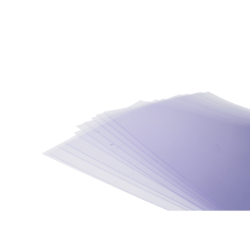 Couverture de reliure transparente A4 x10
