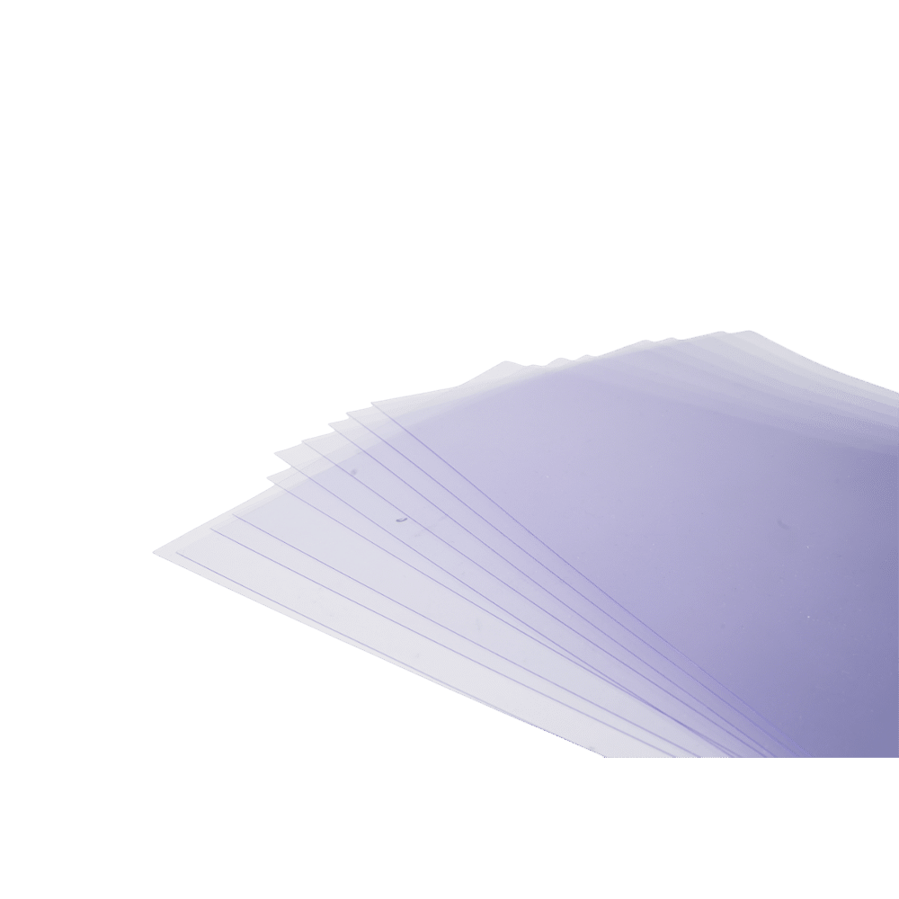 Couverture de reliure transparente A4 x10