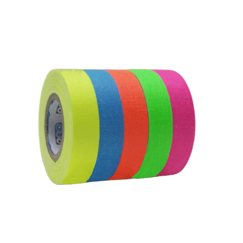 Mini gaffer fluo 12mm 5 coloris