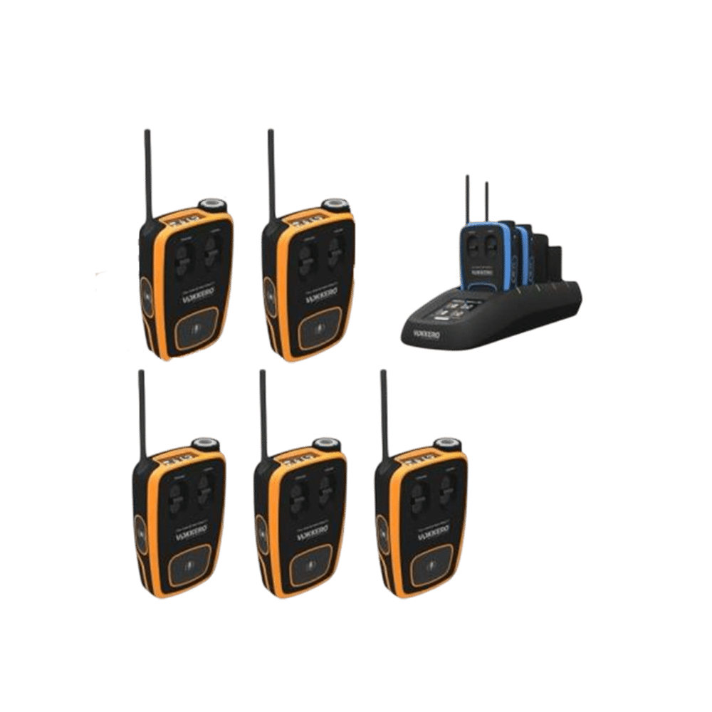 (T) Intercomm HF Vokkero Guardian + Casques + Chargeur