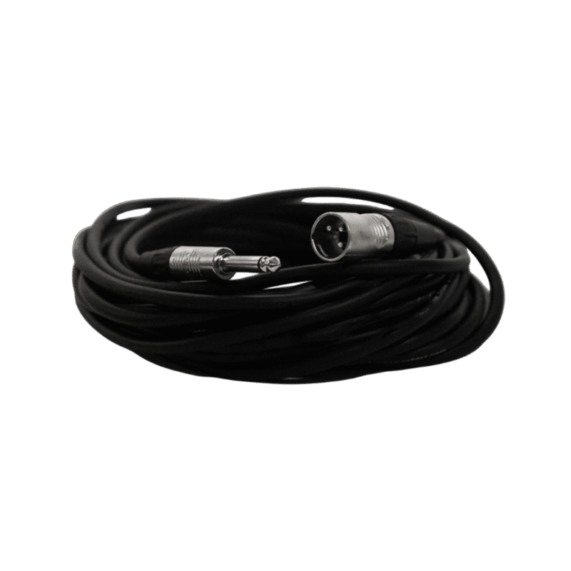 Câble audio XLR mâle / Jack 6,35mm mâle 10m