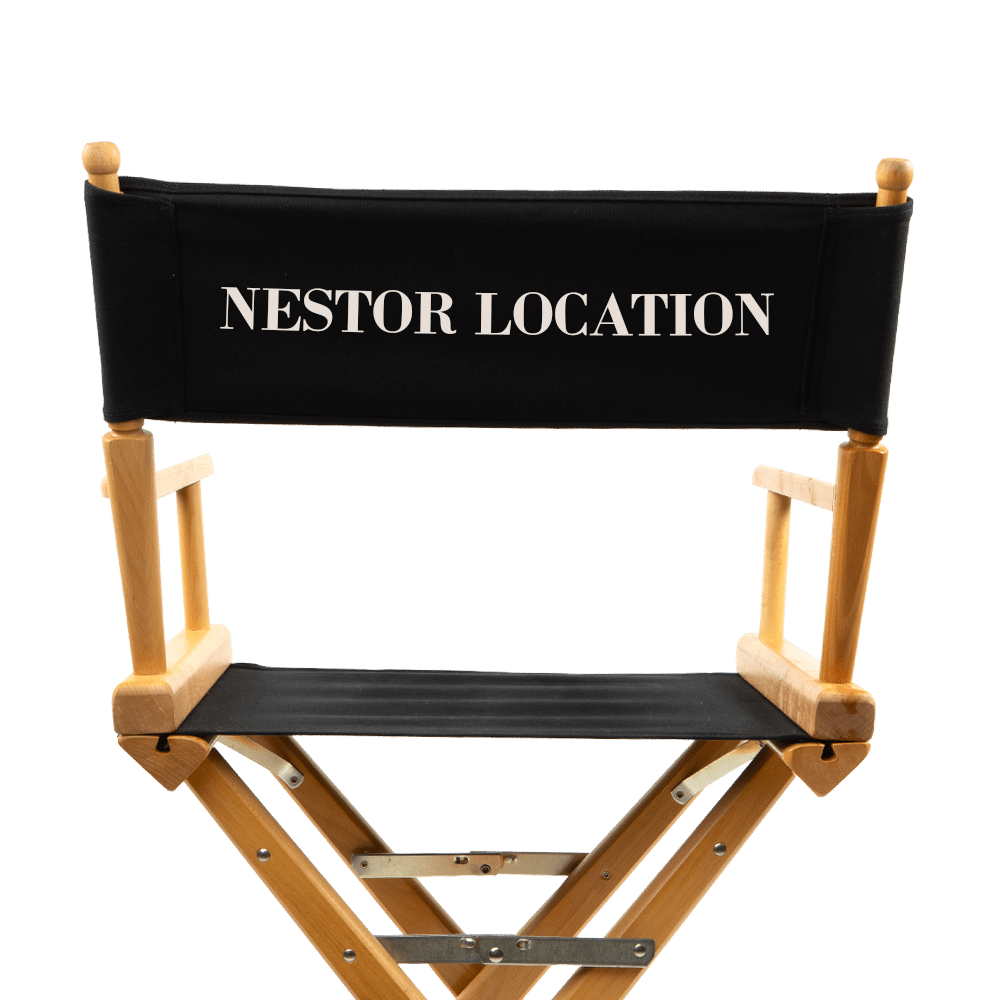 Backrest printing for wooden chair – covers not included